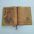 Book Of Shadows Magic Book Vintage Green Cover Spells Records Stories Bound