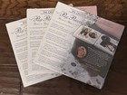 Creative Memories 7  X 7  Page Protectors  12 Sheets  Three Packs Cm Lot 