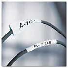 Epson 203ylbwpx Heat Shrink Tube  Black On White  1 8   formerly 203b20bwpx 