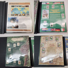 Vintage World Of Stamps Series Collection 52 Complete Sheets In Binder Limited