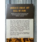 American Indian Art Hall Of Fame Tribute Museum Brochure Vintage 1970s John Burn