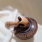  Wooden Spinning Top Gyroscopes Pull String Peg Top
