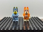 Bluey And Bingo Custom Lego Compatible Minifigures Set Of 2