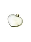 Vintage Tiffany   Co  Sterling Silver Heart Perfume Bottle - Pouch
