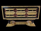 Vintage Art Deco Style Wooden 6-drawer Jewelry Chest Dresser Top Vanity Box