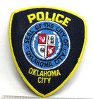 Vintage Oklahoma City Ok Police Department Jacket Shoulder Patch First Responder