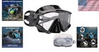 Advanced Scuba Diving Mask - Anti-fog  180-degree Field  Lightweight Design