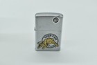 Zippo - Hamilton Tiger Cats  New  Jan 2002  Brushed Chrome  Niagara Falls