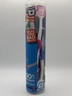 Dentek - Orabrush Tongue Cleaners  for Bad Breath   4-pack pink black blue green