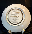 Elvis Presley Plate  the Wonder Of You  Portraits Collection Vtg 1993 W stand