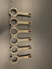 Jeep 4 0 4 6 258 Scat 6 125in Forged Rods Bushed Lightened Set Of 6