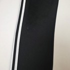 Adidas Youth Track Pants Black White 3-stripe Joggers Lot Of 2 Size M 10 12