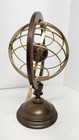 Vtg 12  Zodiac Armillary Celestial Old World Astrology Sphere Wood Stand Italy