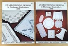 Vintage Lot 6 Hardanger Embroidery Pattern Books Award Winning Designs Burda  b 