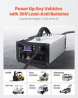 Forklift Battery Charger Smart Fully Automatic 36v 30a Fast Charger Portable