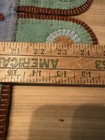 Vintage Primitive Wool Penny Rug Hand Stitched