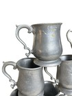 Lot Of 8 Vtg Rwp Wilton Armetale Pewter Tankard Mugs 4 5      Creamer  read 