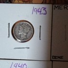 Mercury  winged Liberty  Silver Dime Lot 10c Business Strike Denver 1918-1956