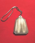 Rare Antique Art Deco Compact By Evans Enamel Wristlet Powdered Makeup
