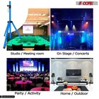 5core Speaker Stand 2pc Adjustable 72  Pa Dj Tripod W 35mm Pole 132 Lbs Capacity