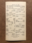 Orig Baldwin Locomotive Builders Photo - W P Brown   Son Logging Lumber Railroad