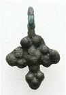 Ancient Byzantine Empire  Wearable Christian Cross   8th-10th Century   A3933