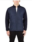 Infinity Linearflex Men s Mixed Media Puffer Jacket  Blue  Size L