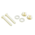 New Toilet Seat Mounting Hinge Bolts Universal Fit Hardware Replacement Kit