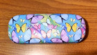 New Hard-shell Eyeglass Sunglass Readers Case Butterfly Multicolor Girls Women