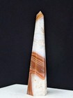 Carnelian Tower Quartz Point Crystal Large Chakra Obelisk Mineral Gemstone