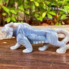 293g   Handcarved Tiger Shaped Decorative Pieces Made Of Crystal Cave Agate