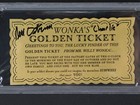 Peter Ostrum Signed Autographed Willy Wonka Golden Ticket Charlie Bucket Psa Dna