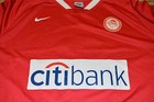 Olympiacos Game Worn Practice Warm Up Basketball Jersey   Shorts Nike Greece 