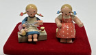 Erzgebirge Wood Figures Hand Crafted Germany Euc   1014