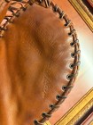 Circa 50 s-60 s   wilson     Vintage Baseball  huge  Baseman Mitt- Nice 