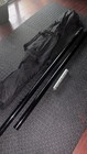 X Stage Lite Black Powder Coated Pole Only No Stage