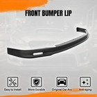 Front Bumper Lip Spoiler For2003-2004 Toyota Corolla Pp Mugen Style Add-on Front