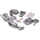 Zipper Presser Foot Set For Singer brother janome elna kenmore low Shank Machine