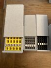 Sliding 9mm Ammo Storage Box Case - 50rd Round  Stone Color Rough Finish