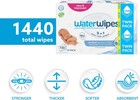 Waterwipes Sensitive  Newborn   Baby Wipes 3-in-1 Cleans 99 9  Water