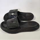 Adidas Alphabounce Slides Sandals Triple Black B41720 Men s Size 10