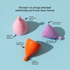 The Hello Cup Extra Small Menstrual Cup  Bpa Free  Reusable  Xs 1 Ct  Lilac