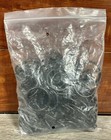 1 5    Metal Curtain Rings With Clips Black 93ct Free Shipping