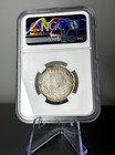 1911 Belgium 2 Francs French Text Silver Coin Ngc Ms64 - Rare Coin