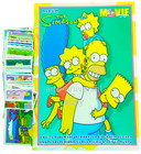 Complete Stickers Set Mini Album The Simpsons Sticker Collection Colombia Rare
