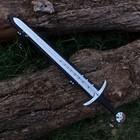 Custom Handmade High Carbon Steel Medieval Hunting  survival Sword With Scabbard