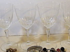 Junk Drawer Lot  Vintage Wine Glasses  Working Watches  1930 s Cards  Dino Packs