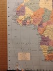 1961 Vintage Africa Authentic Old Atlas Map Life Pictorial Atlas Of The World