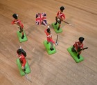 Britains Deetails British Waterloo Infantry Lot Vintage 1971