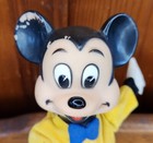 Vintage Mickey Mouse Walt Disney Productions Made In Japan Stuffed Animal Doll 